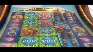 Winning on Welcome to Bedrock and Munchkinland slots