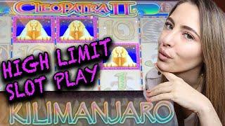 Cleo 2 & Kilimanjaro HIGH LIMIT SLOT play!