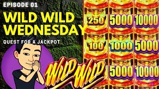 ⋆ Slots ⋆WILD WILD WEDNESDAY!⋆ Slots ⋆ QUEST FOR A JACKPOT [EP 01] ⋆ Slots ⋆ WILD WILD SAMURAI Slot 