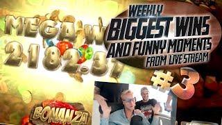 CASINO HIGHLIGHTS FROM LIVE CASINO GAMES STREAM WEEK #3 With big wins and funny moments