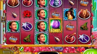 WIZARD OF OZ: POPPY FIELDS Video Slot Casino Game with a "BIG WIN" FREE SPIN BONUS