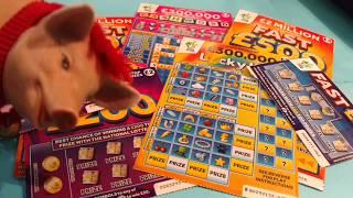 250,000 Pink..Fast 200 & 2x Fast 500 Scratchcards..LUCKY LINES..CASH WORD..PAYDAY