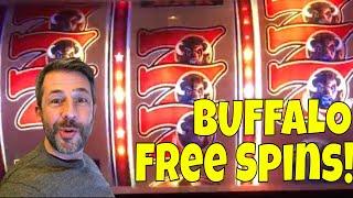 FREE SPINS ON BUFFALO 3 WHEEL FINALLY • GOONIES • GOLD BONANAZA & MORE SLOT MACHINE WINS