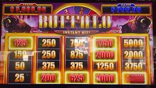 EPIC BUFFALO COMEBACK! ⋆ Slots ⋆ Max Bet Buffalo Instant Hit Slot Session!