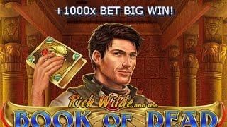 Book Of Dead +1000x Bet Win!
