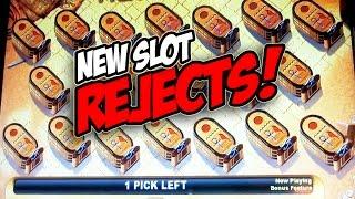 NEW SLOT REJECTS!! - NEW SLOT MACHINE OUTTAKES