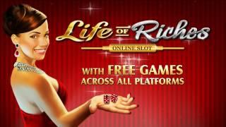 Life of Riches Online Slot Promo Video [Golden Riviera Casino]