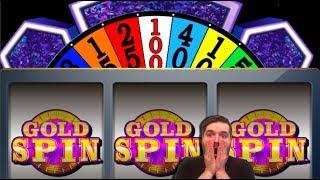 •HIGH LIMIT• $10 Max Bet On WHEEL OF FORTUNE Slot Machine & Other Casino Pleasantries W/ SDGuy1234