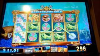 Gold Fish Slot Machine Bonus Win (queenslots)
