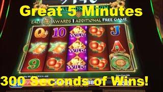 Bonus Video of the Week! 5 Minutes of Pays! Fu Dao Le Slot Machine