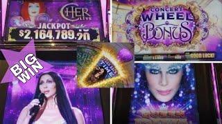 Cher Slot Machine Bonus •BIG WIN• !! Slot Machine Max Bet Bonus