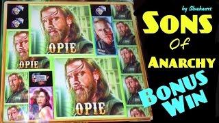 SONS OF ANARCHY slot machine max bet NO-LIMIT RESPIN and BONUS WINS!