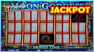 JACKPOT HANDPAY, SHOCKING! Money Link Moon Goddess Slot - LOVED IT!!