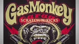 Texas Scratch off - Gas Monkey Garage lotto ticket