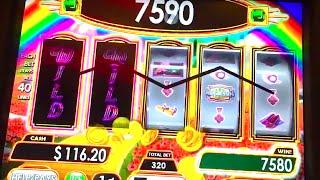 BONUS WIN / LIVE PLAY on "GLINDA the GOOD WITCH" Slot Machine (MAX BET!)