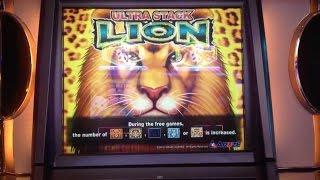 Ultra Stack Lion Slot Machine BIG CAT FEATURE