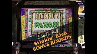Stinkin Rich Live High Limit Slot Play •️ Just for FUN! • Slots N-Stuff