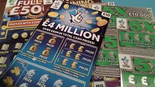 £4 Million..Big DADDY Thursday Scratchcard game..