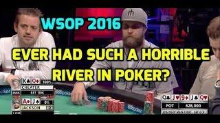 Ever Had Such a Horrible River in Poker? (WSOP 2016 Main Event)