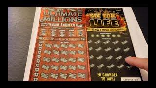 CAN WE BOOK A PROFIT? $40 SESSION of CA SCRATCHERS. $30 ULTIMATE MILLIONS & $10 SET FOR LIFE