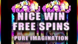 Willy Wonka Pure Imagination Slot Machine Nice Win ~ Free Spin Bonus