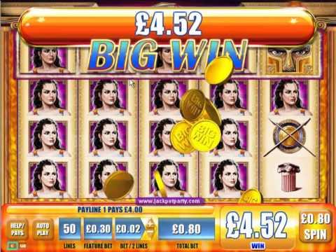 £137.50 SUPER BIG WIN (172X STAKE) ON PLATAEA™ ONLINE SLOT AT JACKPOT PARTY®
