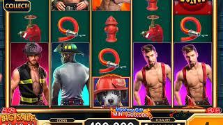 FIREMEN FEVER Video Slot Casino Game with a FREE SPIN BONUS