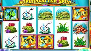 GOLD FISH Video Slot Casino Game with a" BIG WIN" SUPER SCATTER BONUS