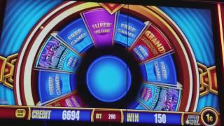 Miss Kitty on Wonder 4 slot machine - All Bonuses 7/11/17