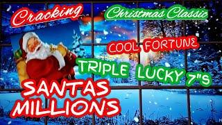 •Wow!•what a Cracker of a Scratchcard Game..•4x SANTA'S.•3x COOL FORTUNES•3x TRIPLE 7•