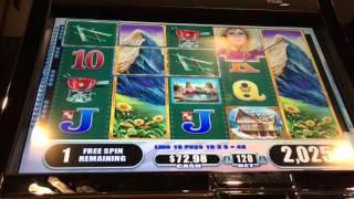 Swiss Chalet Slot Machine ~ Free Spin Bonus! NICE WIN! ~OLG ~ BIG WIN!!!!! • DJ BIZICK'S SLOT CHANNE