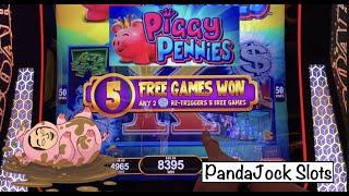 A fun time playing with the pigs on All Aboard, Piggy Pennies ⋆ Slots ⋆