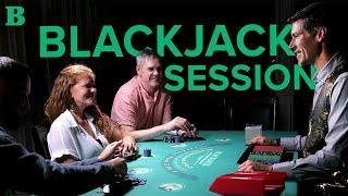 BLACKJACK CARD COUNTING CHALLENGE!  Card Counters VS a Gambler