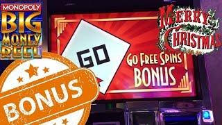 Monopoly Big Money Reel GO FREE SPINS BONUS Live play Max Bet Slot Machine