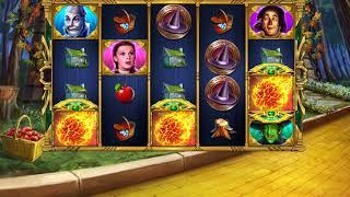 THE WIZARD OF OZ WICKED WITCH'S CURSE Video Slot Casino Game with a FREE SPIN BONUS