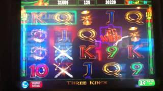 IGT Three Kings Slot Machine Win (Part II) - Harrah's - Las Vegas, NV