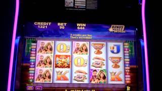 A slot bonus win on Hero at Revel Casino in AC