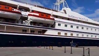 SeaDream Yacht Club - Full Cruise Ship View