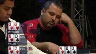 Greg Raymer  fossilMan -   EPT 1 - Vallo wins 3-way pot   PokerStars.com