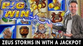 ⋆ Slots ⋆ My BIGGEST JACKPOT on ZEUS at Choctaw in Durant Oklahoma