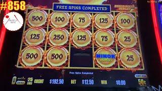 Infinite Win - Dragon Cash - Golden Century Slot Machine Bet $12.50 @San Manuel Casino 赤富士スロット 無限の勝利