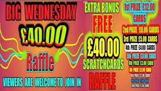 SCRATCHCARDS...VIEWERS PICK.& £40 FREE PRIZE DRAW GIVE AWAY