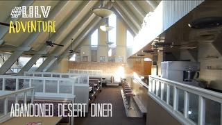 Abandoned Desert Diner - POWER WAS STILL ON!