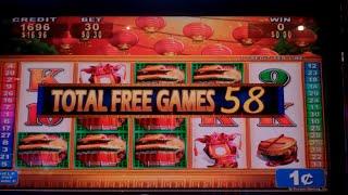 Lion Festival Slot Machine Bonus - 58 Free Spins - Nice Win (#3)
