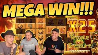 Temple of Treasure BIG WIN - HUGE WIN on Casino Game from CasinoDaddy