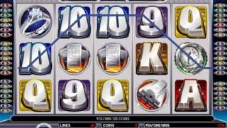 Pure Platinum Slot (Microgaming) - 10 Freespins with 5x Multipler - Big Win