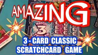 Wow!  3 Card Wonder Game        SCRATCHCARDS classic game .......WhooooOOOOOOO ★ Slots ★