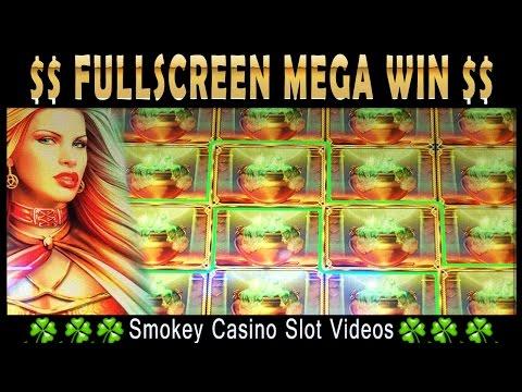 Wicked Beauty Slot Machine FULLSCREEN Mega Win - WMS
