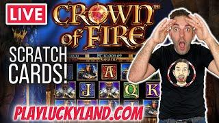 LIVE ⋆ Slots ⋆ Scratch Cards + NEW Game ⋆ Slots ⋆ Crown of Fire ⋆ Slots ⋆ PlayLuckyland.com
