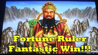 WMS - Fortune Ruler!  Huge Win!